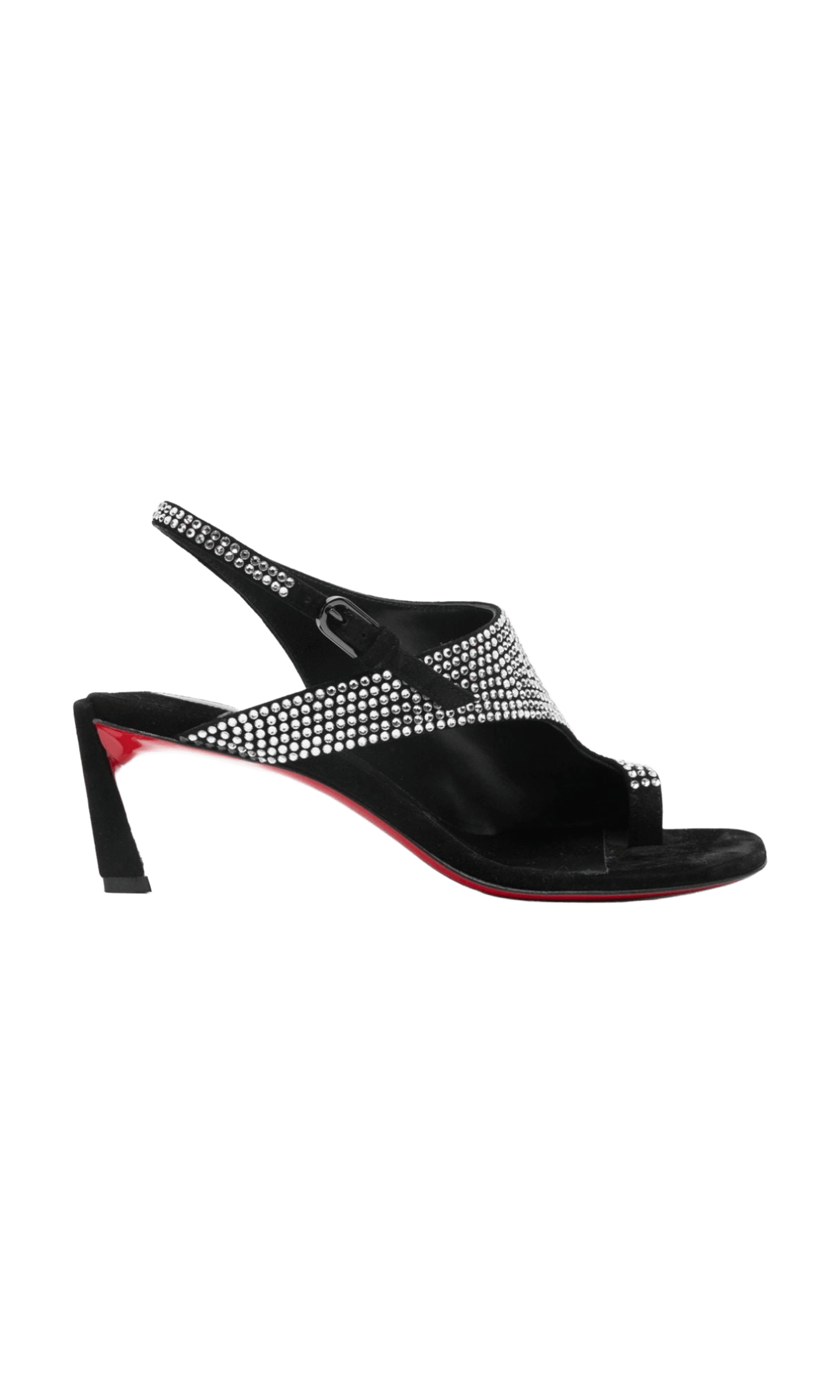 Christian Louboutin Black Sandals Glam Steals