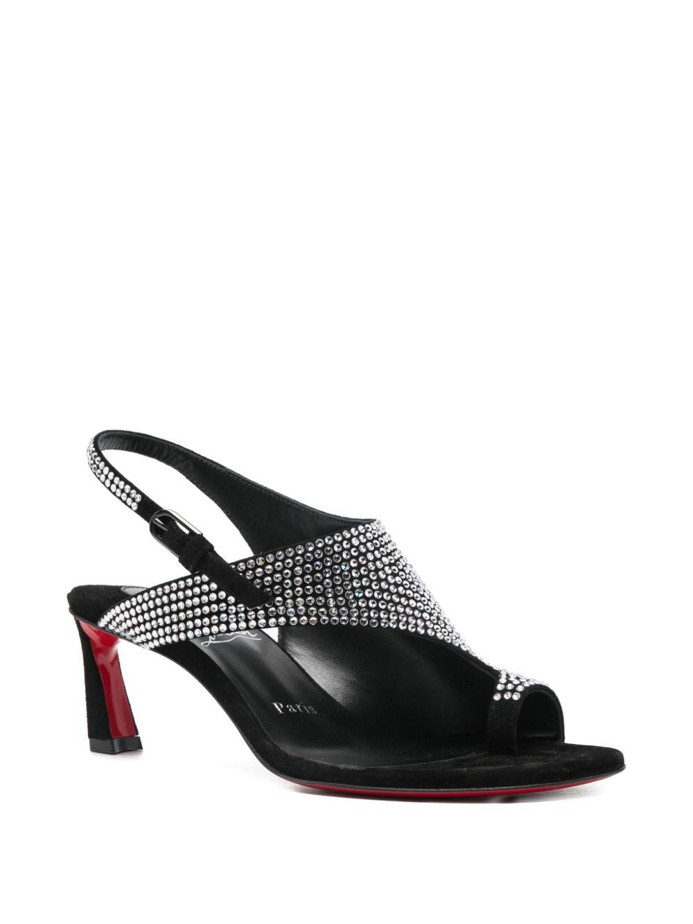 Christian Louboutin Black Sandals Glam Steals