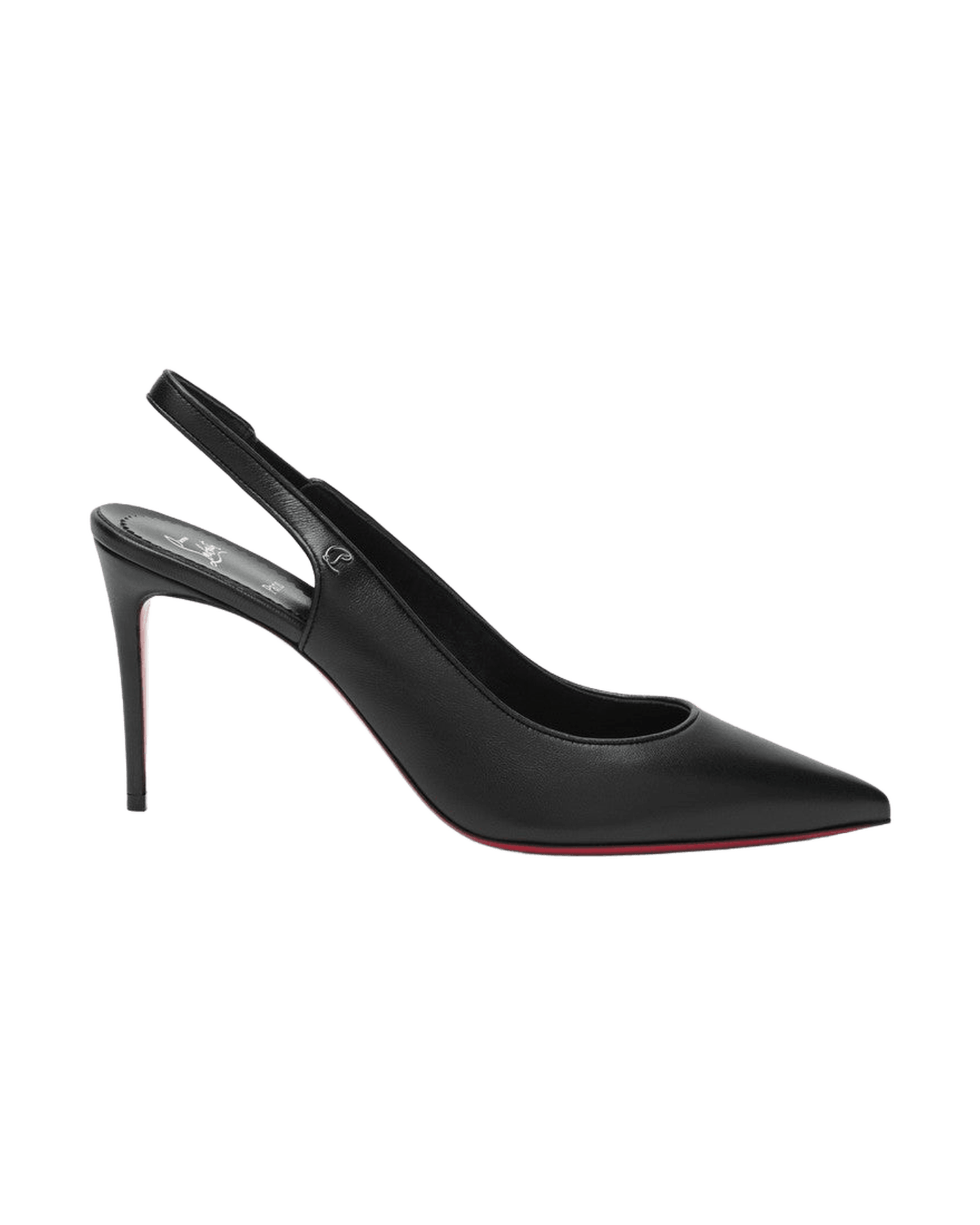 Christian Louboutin Black Sporty Kate Slingback DéColleté Glam Steals