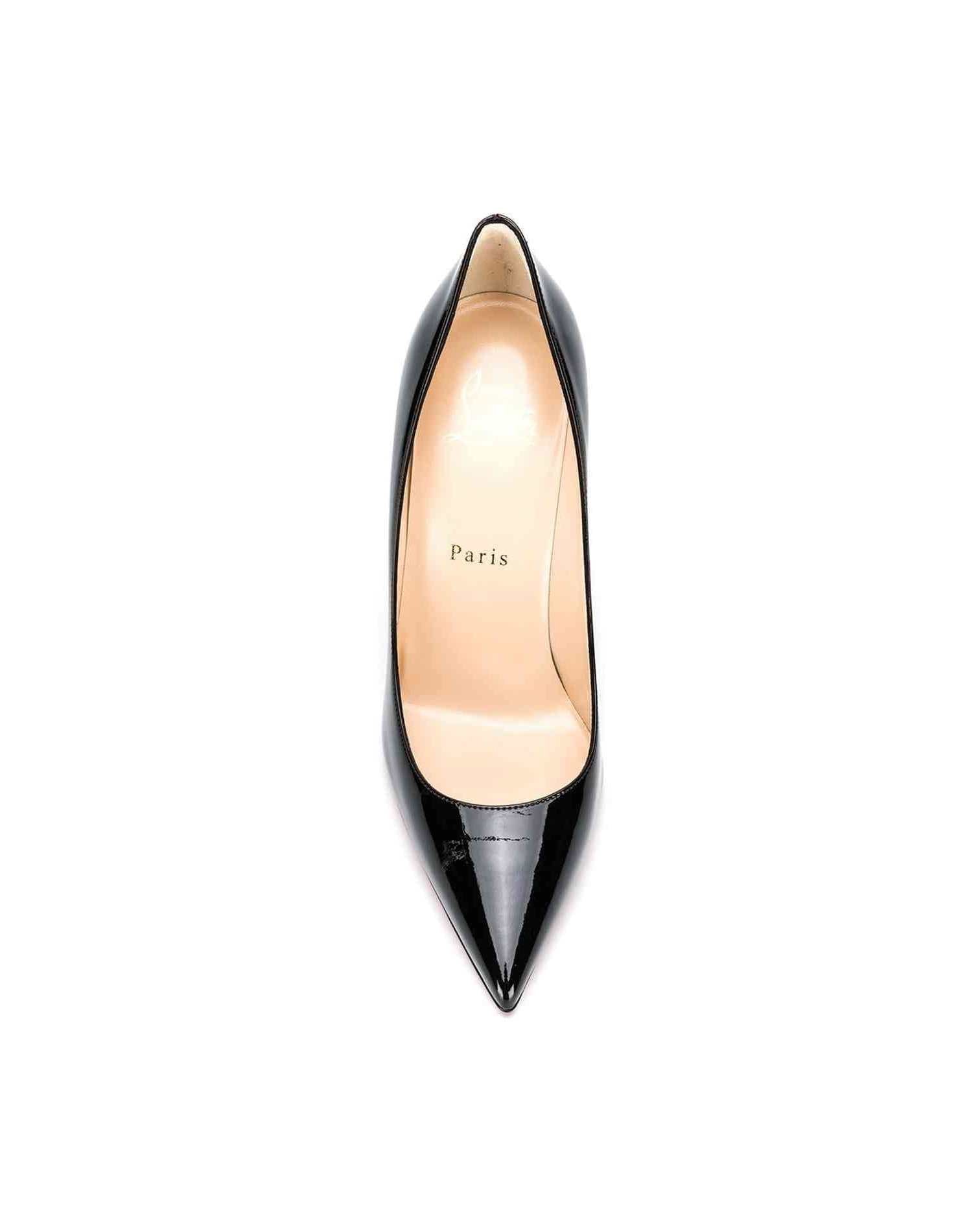 Christian Louboutin Black with Heel Glam Steals