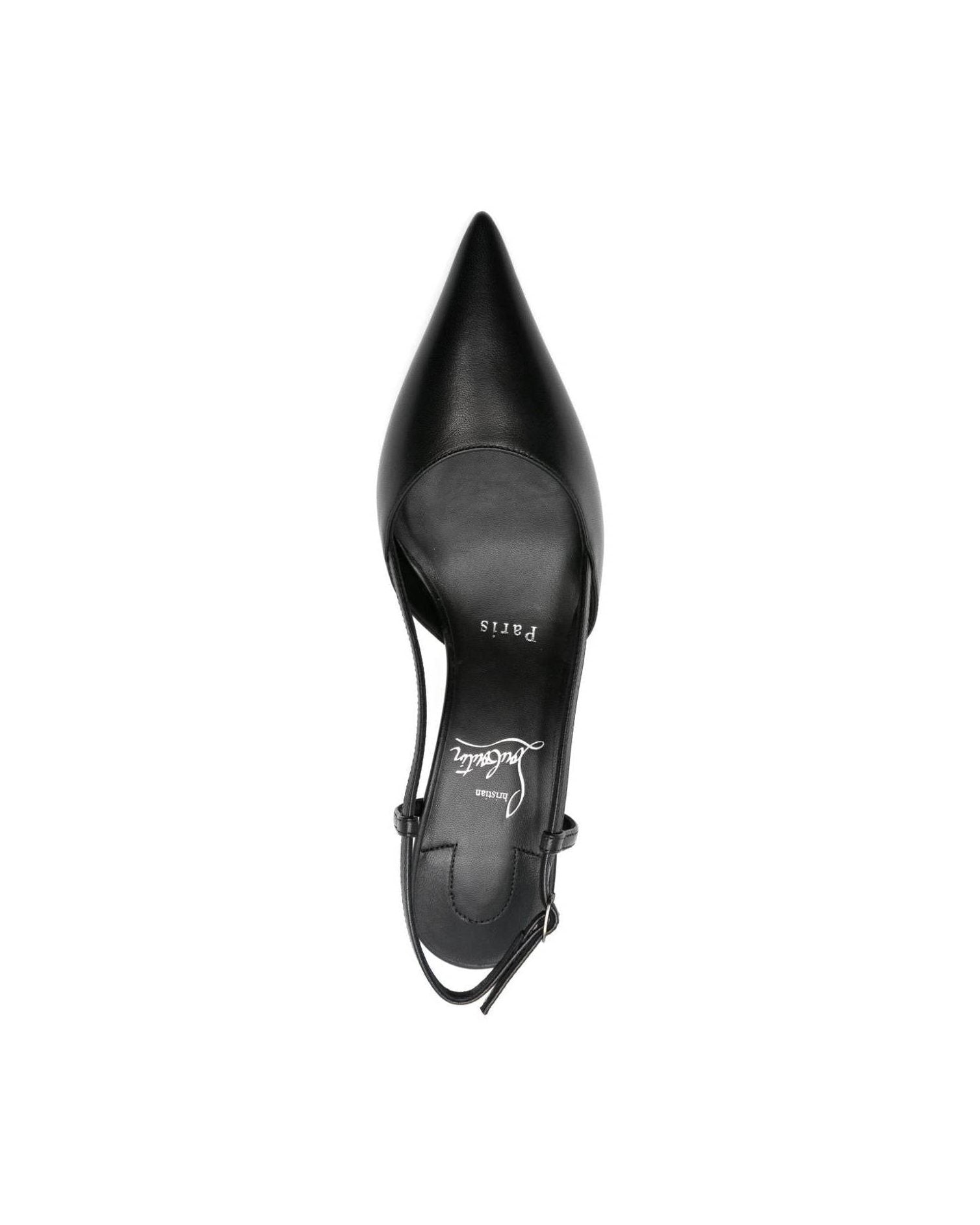 Christian Louboutin Black with Heel Glam Steals