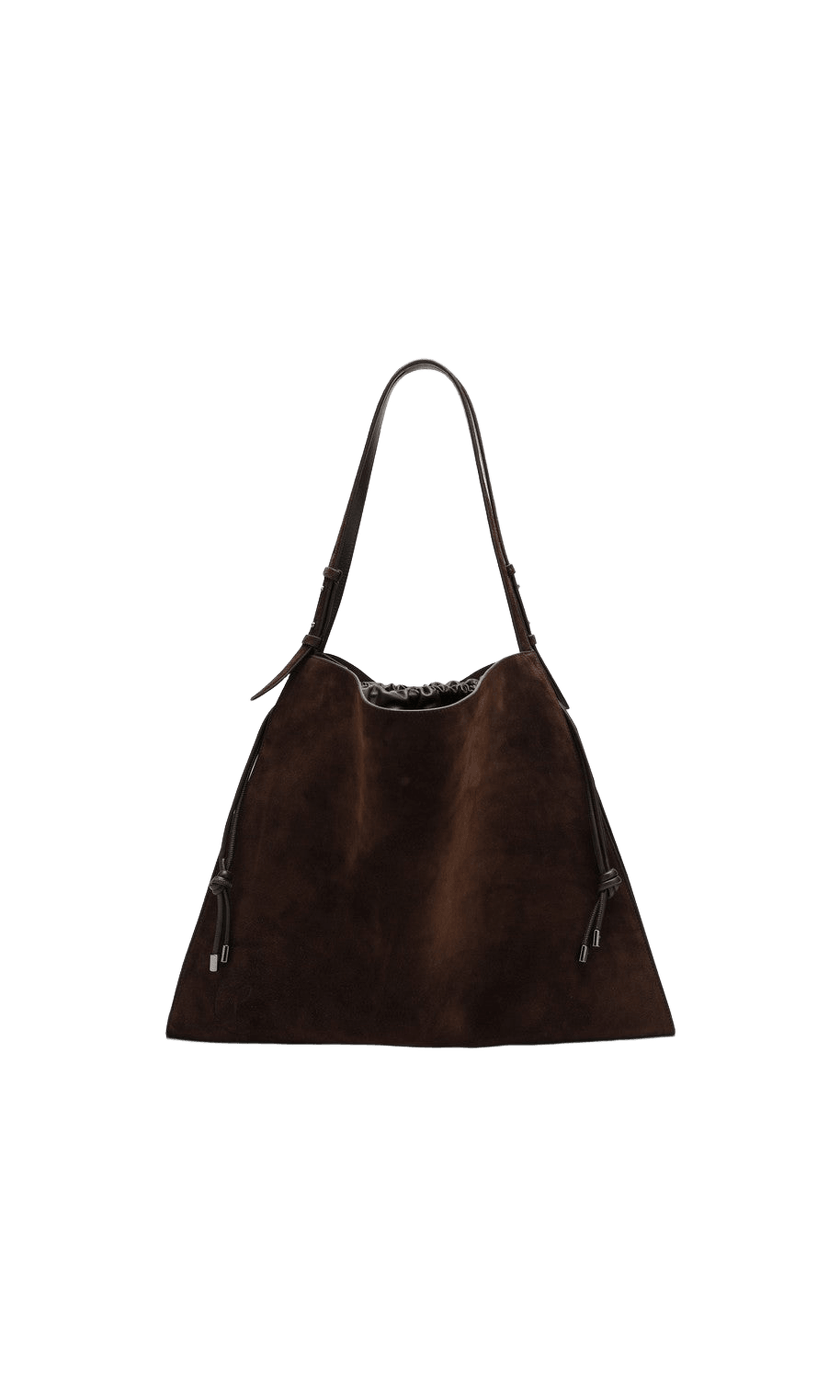 Christian Louboutin Brown Suede Baggy Tote Bag Glam Steals