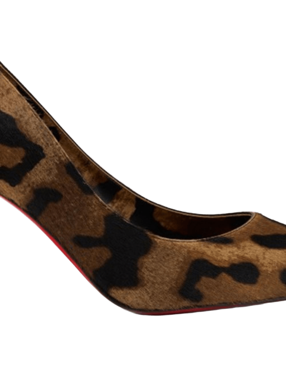 Christian Louboutin Brown with Heel Glam Steals