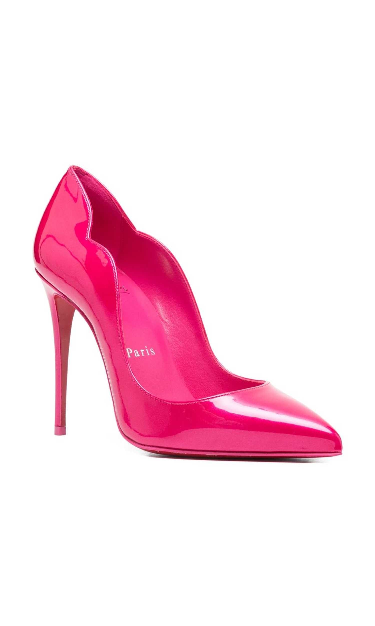 Christian Louboutin Fuchsia with Heel Glam Steals