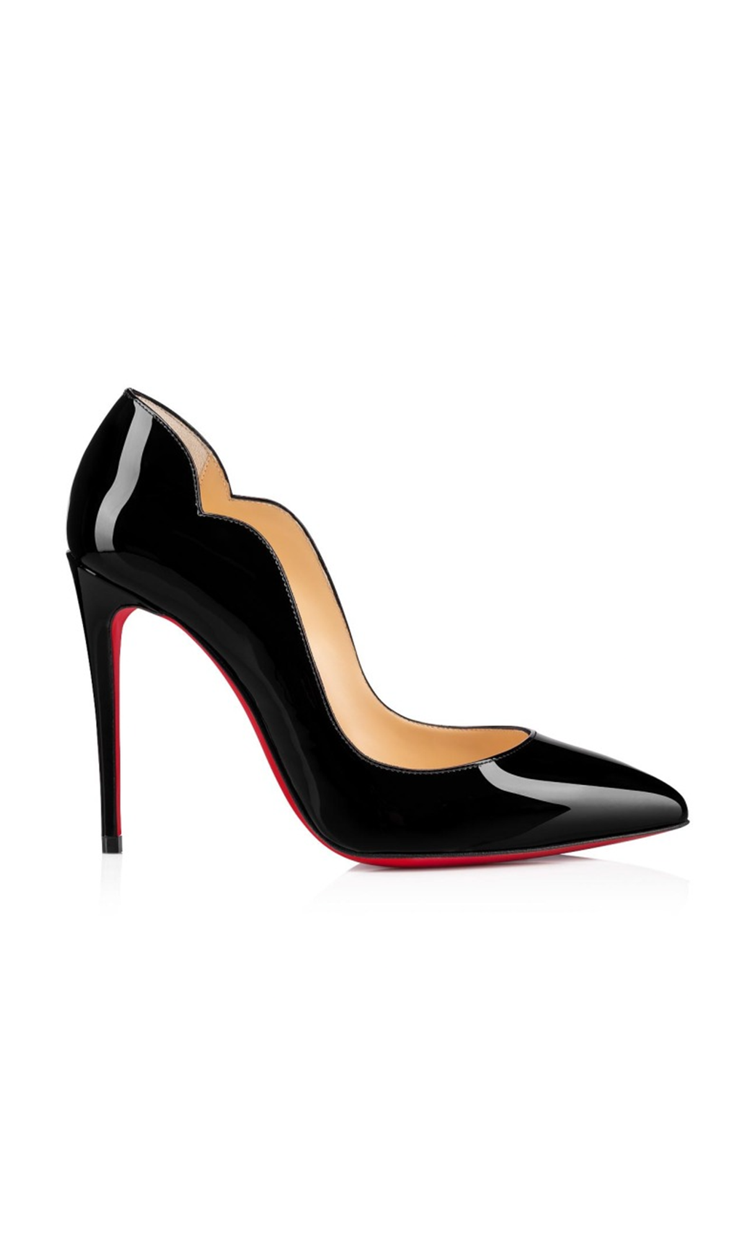Christian Louboutin Patent Leather Hot Chick Black Pumps Glam Steals