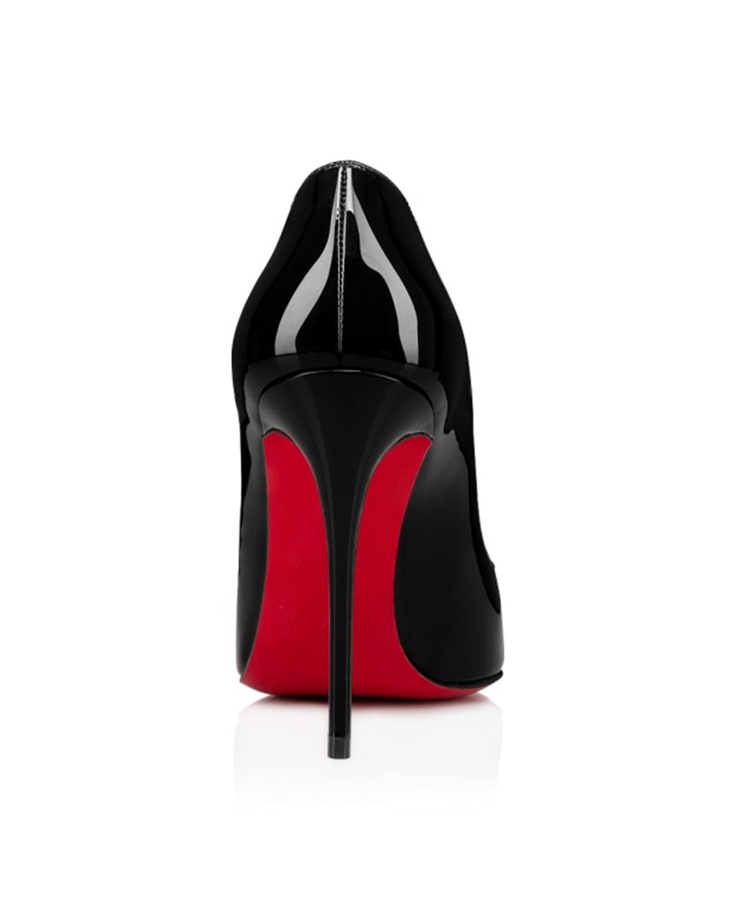 Christian Louboutin Patent Leather Hot Chick Black Pumps Glam Steals