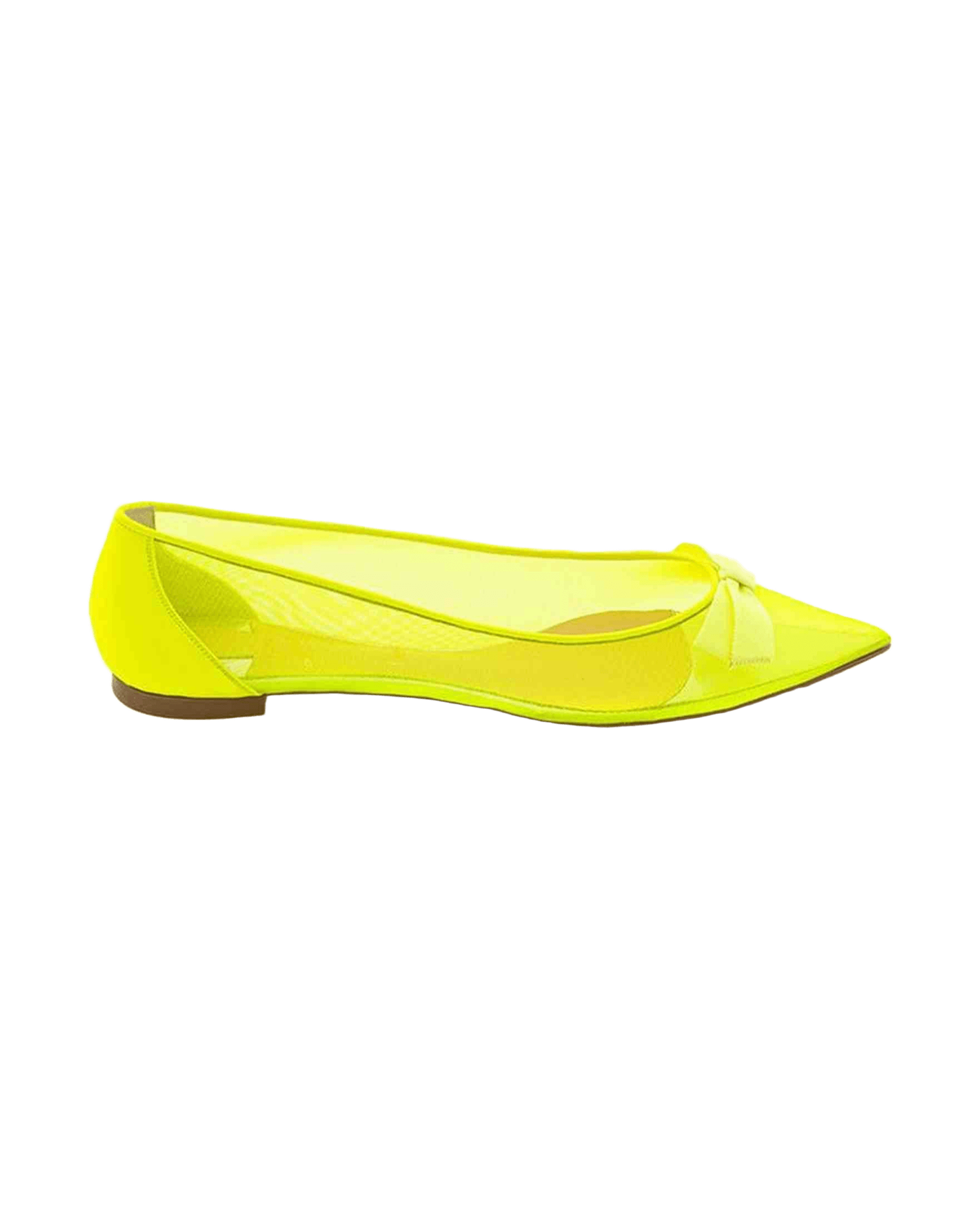 Christian Louboutin Yellow Mesh Sunshine Flat Elegance Glam Steals