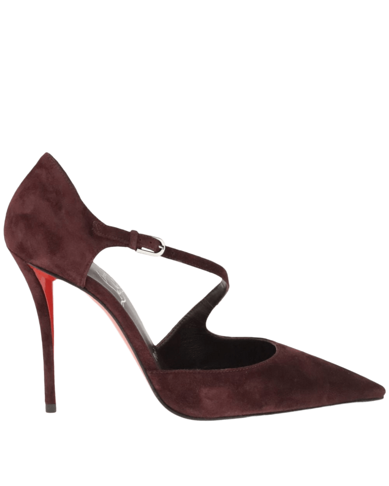 Christian Louboutin with Heel Bordeaux Glam Steals