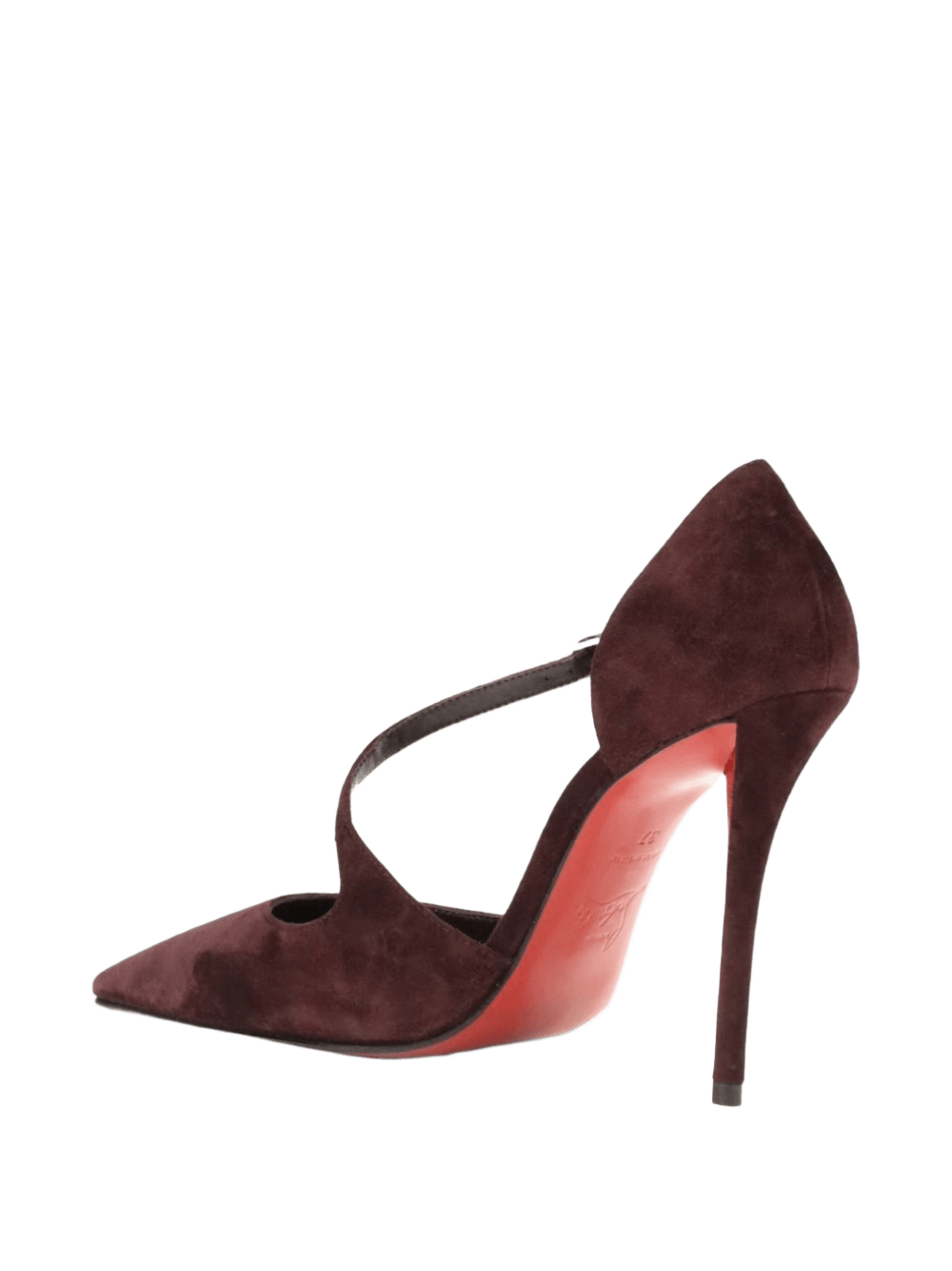 Christian Louboutin with Heel Bordeaux Glam Steals