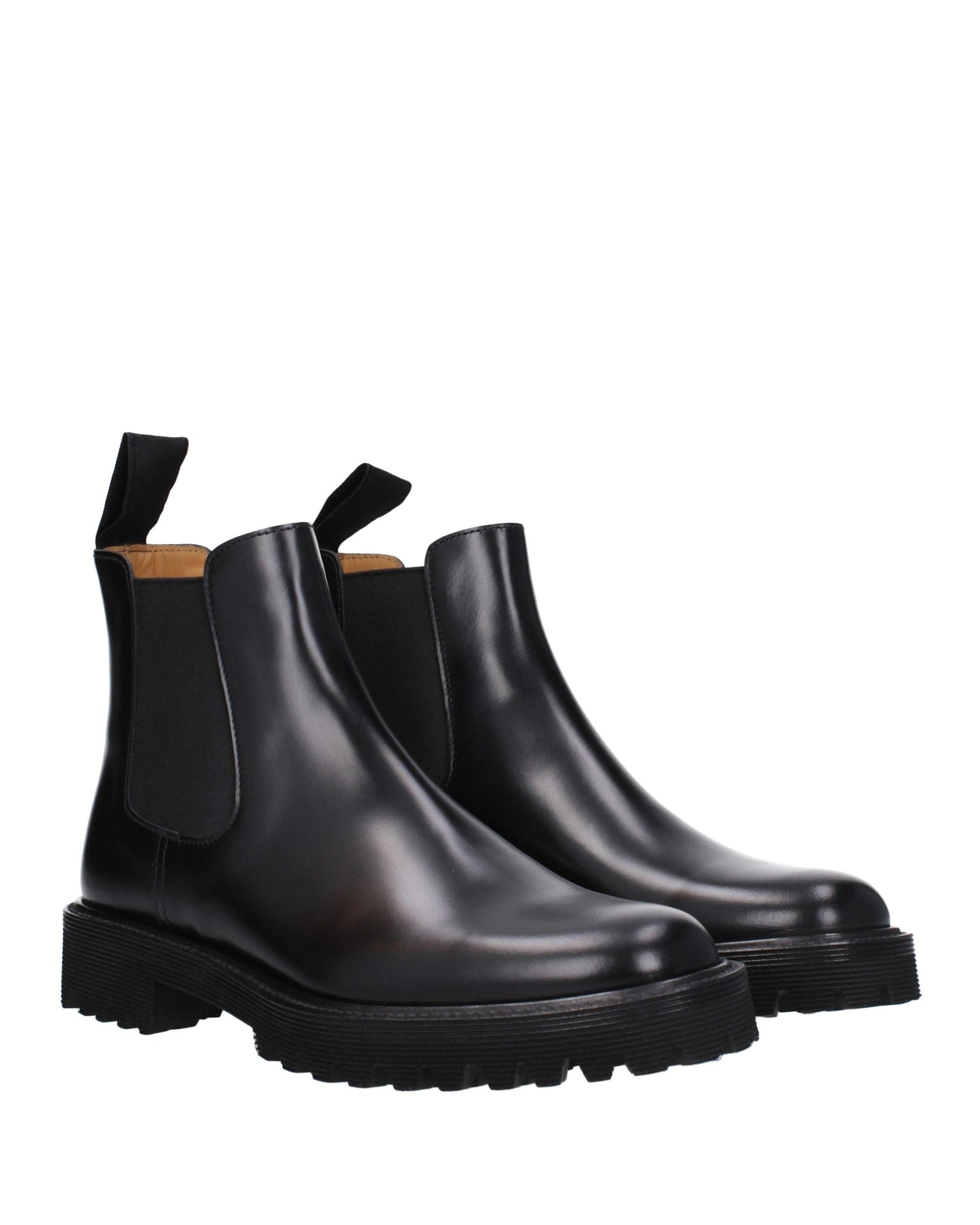 Church's Black Leather Ankle Boots 