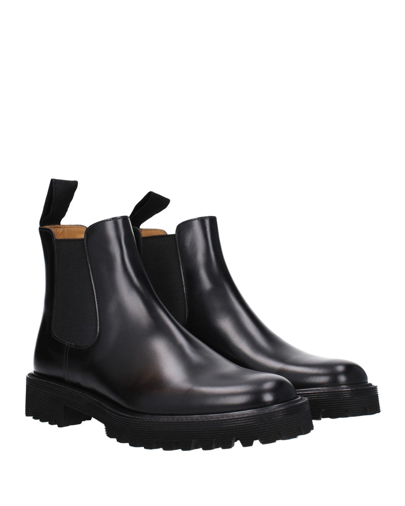 Church's Black Leather Ankle Boots 
