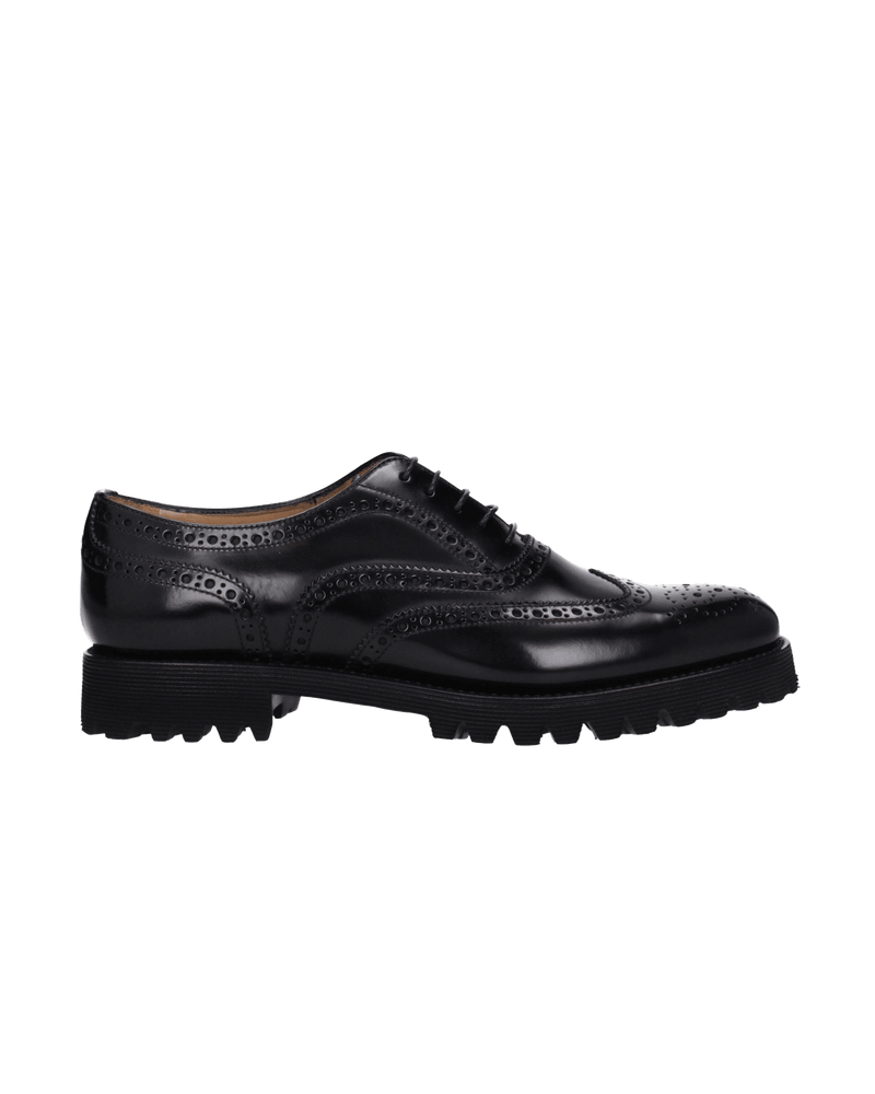 Church’s Leather Black Oxfords And Derbies Glam Steals
