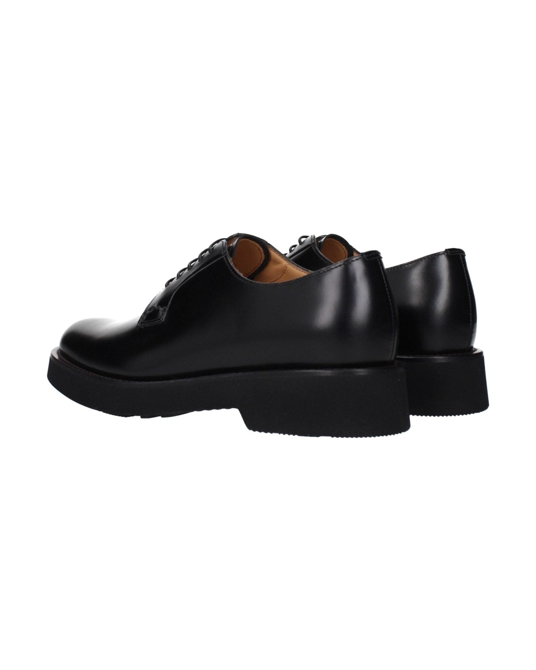 Church's Black Leather Oxfords Derbies Shoes