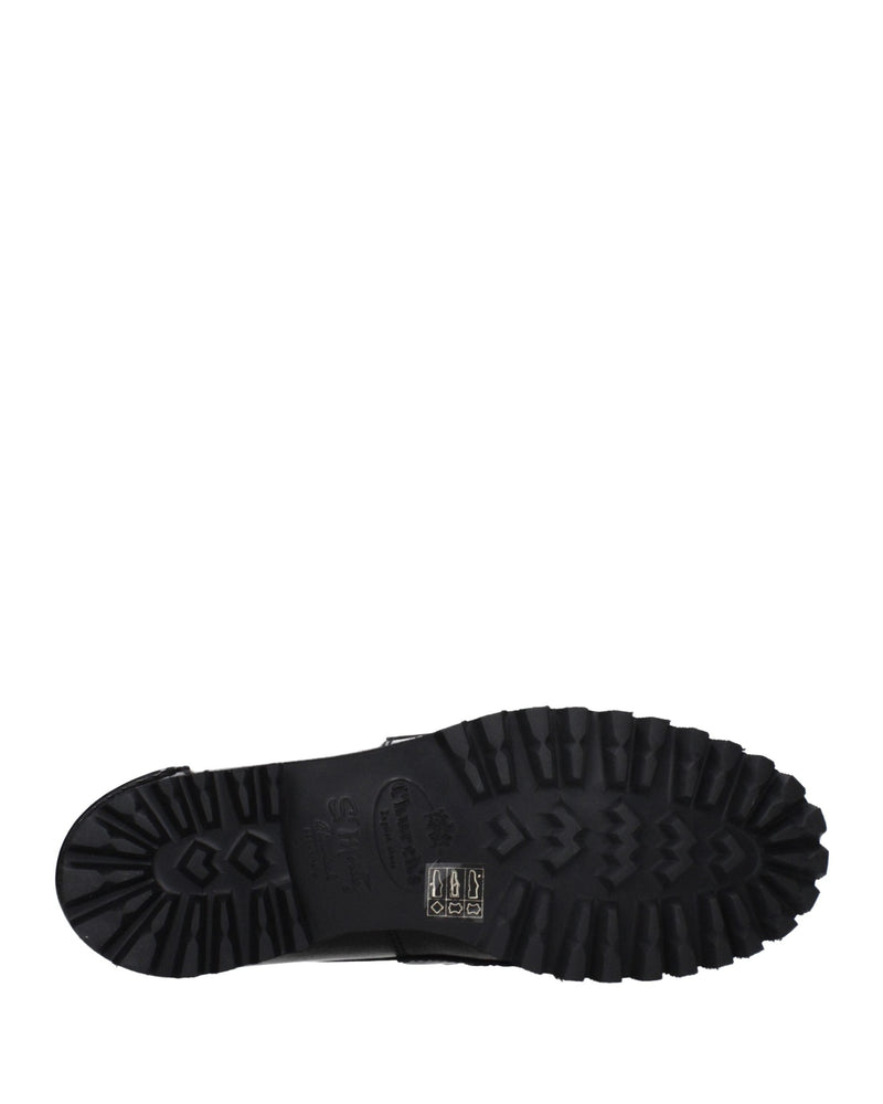 Church's Black Leather Slip On Loafers 