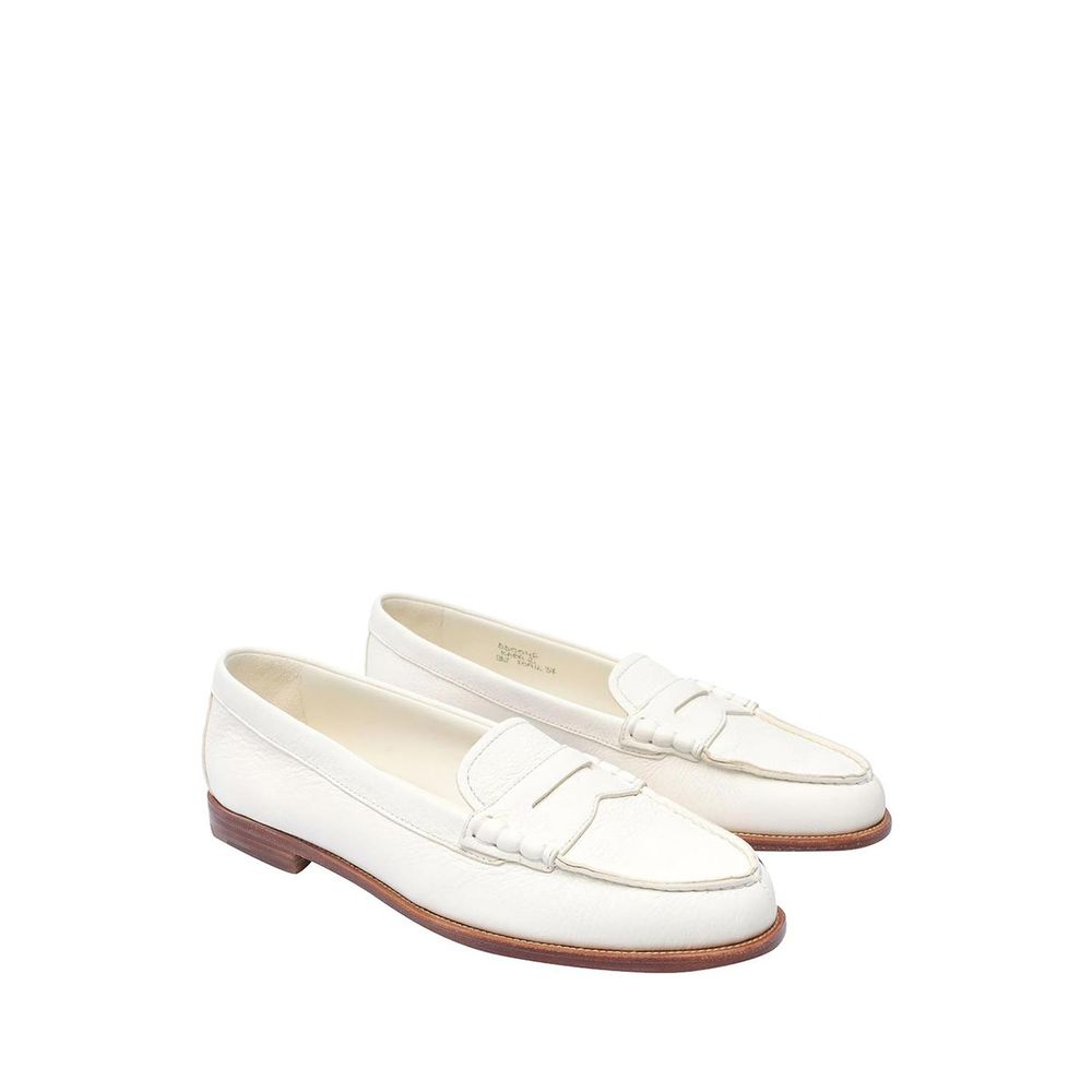 Church's White Calfskin Slip On Loafers Glam Steals