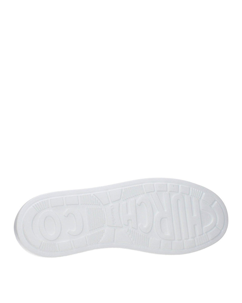 Church's White Leather Low Top Sneakers 