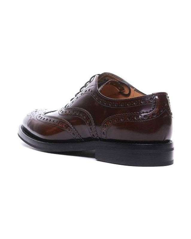 Churchs Brown Calfskin Oxfords Derbies 