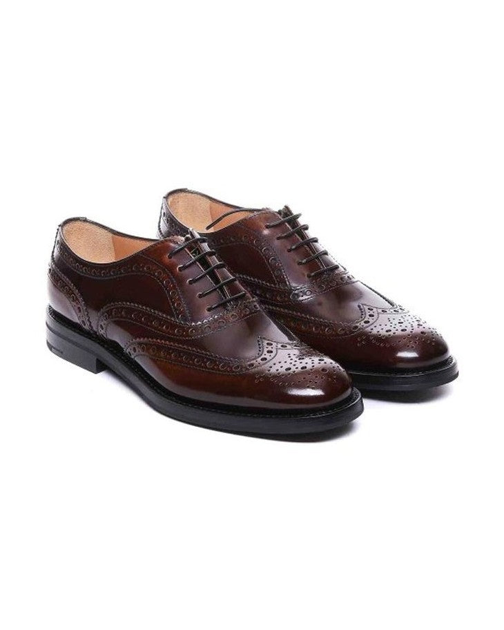 Churchs Brown Calfskin Oxfords Derbies Glam Steals