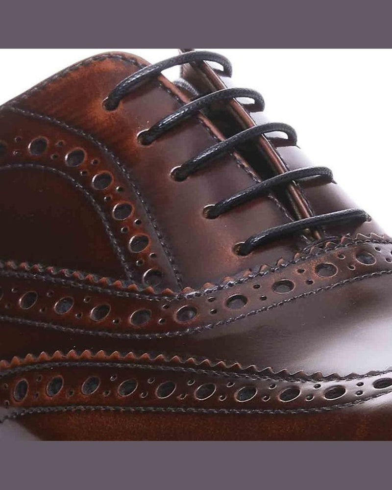 Churchs Brown Calfskin Oxfords Derbies 
