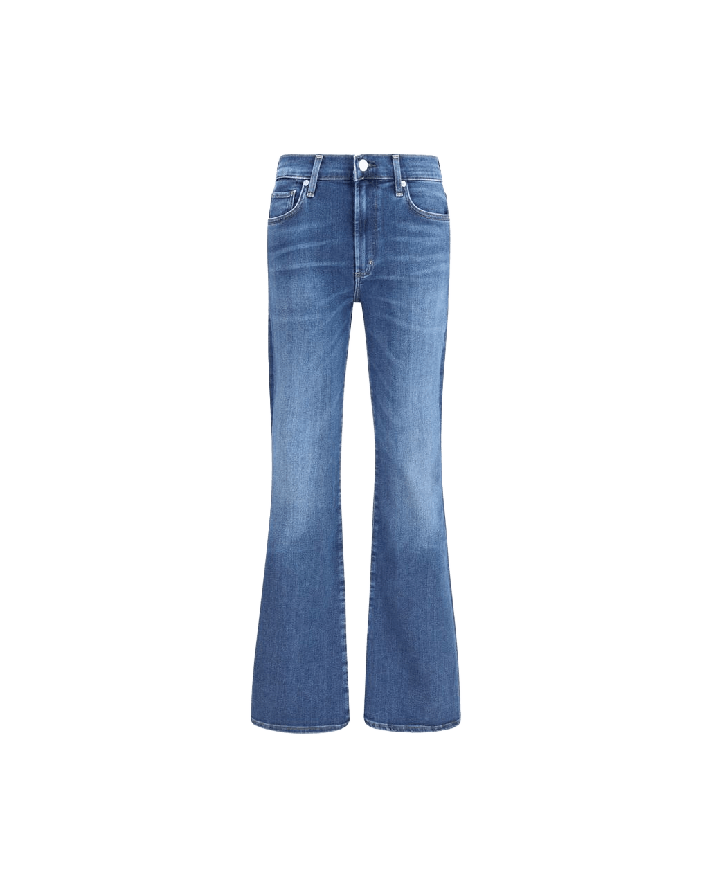 Citizens Of Humanity Blue Cotton Flared Jeans