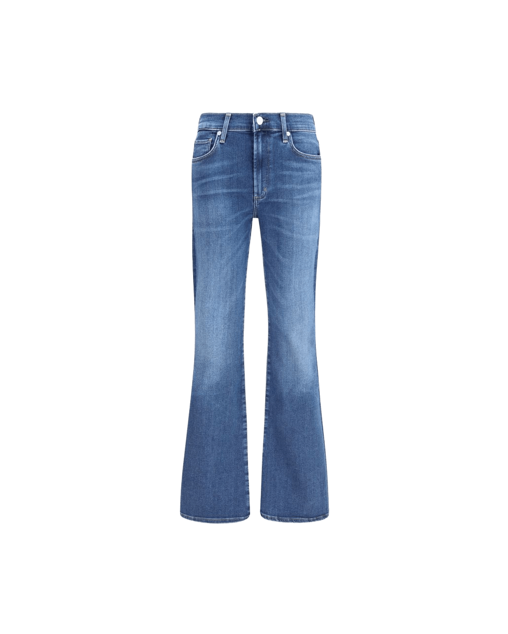 Citizens Of Humanity Blue Cotton Flared Jeans Glam Steals