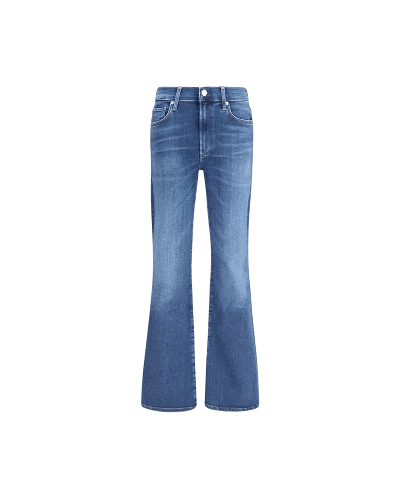 Citizens Of Humanity Blue Cotton Flared Jeans Glam Steals