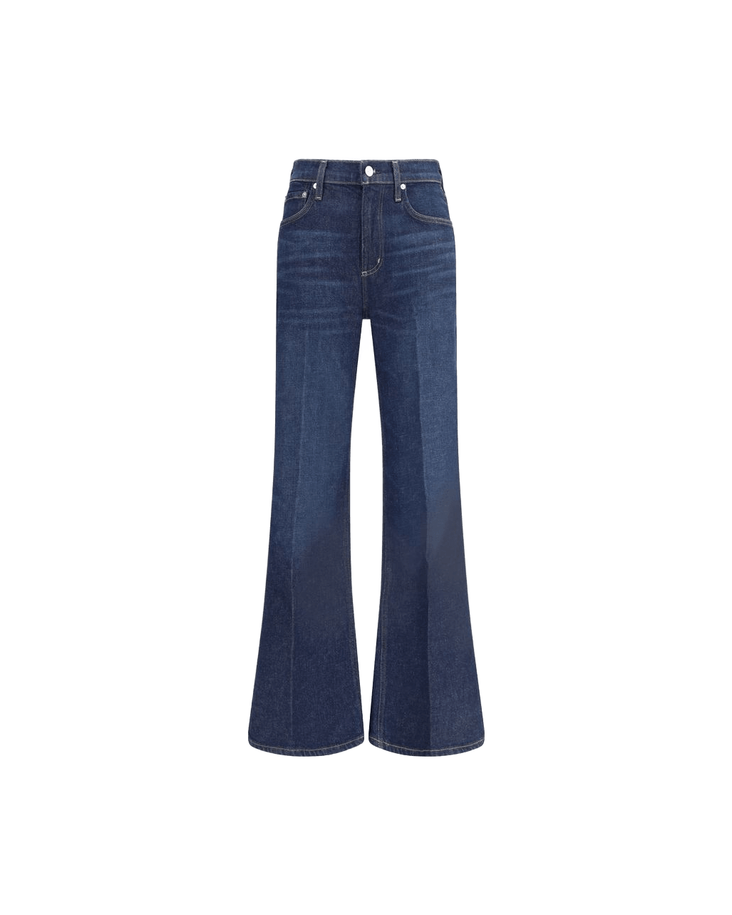 Citizens Of Humanity Blue Cotton Flared Jeans
