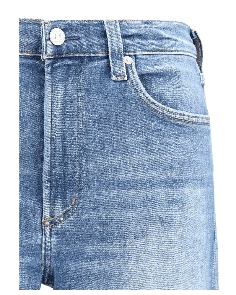 Citizens Of Humanity Blue Cotton Straight Leg Jeans Glam Steals