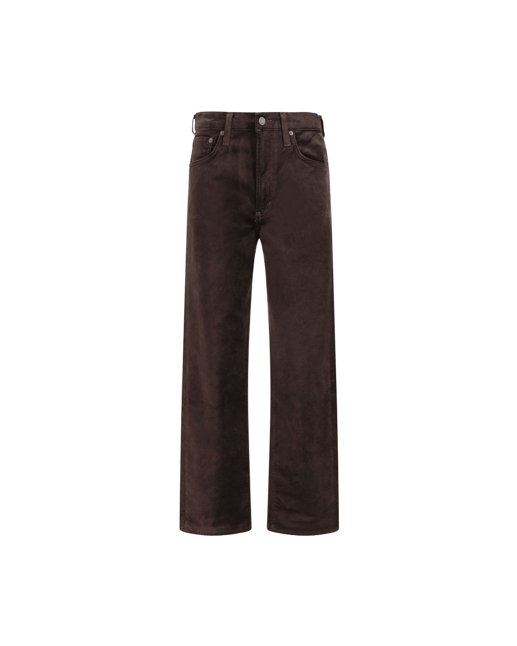 Citizens Of Humanity Brown Cotton Straight Leg Jeans Glam Steals