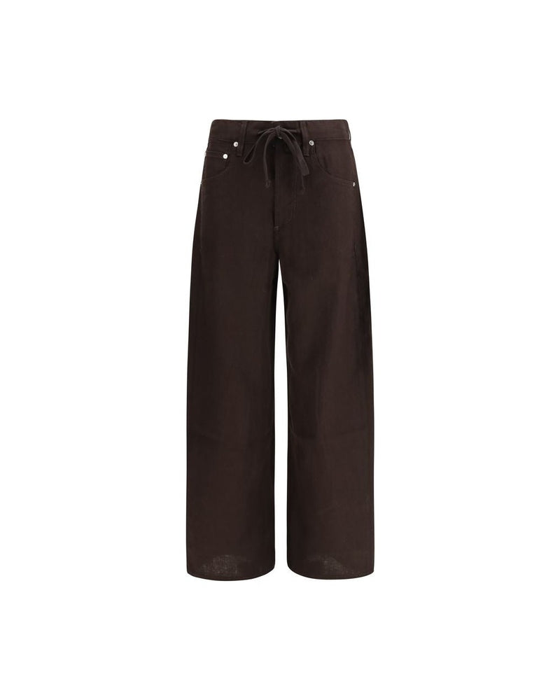 Citizens Of Humanity Brown Linen Pant Glam Steals