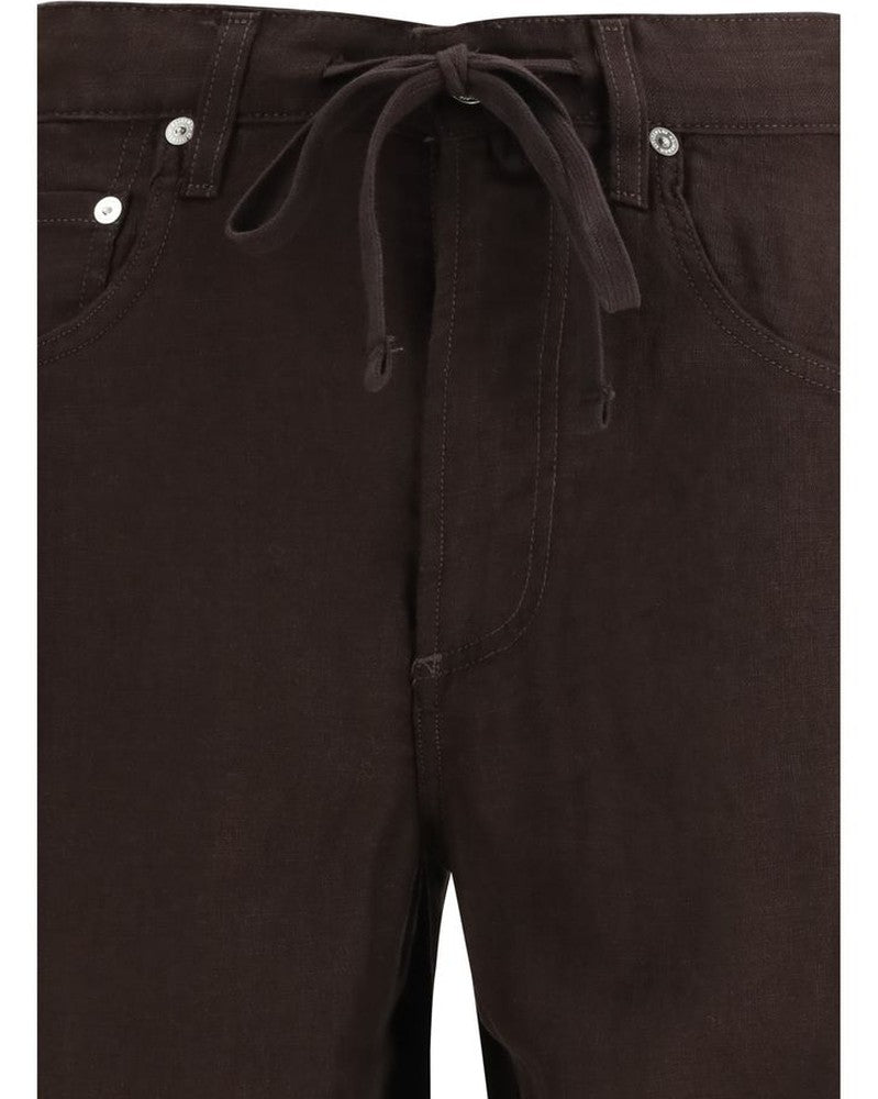 Citizens Of Humanity Brown Linen Pant Glam Steals