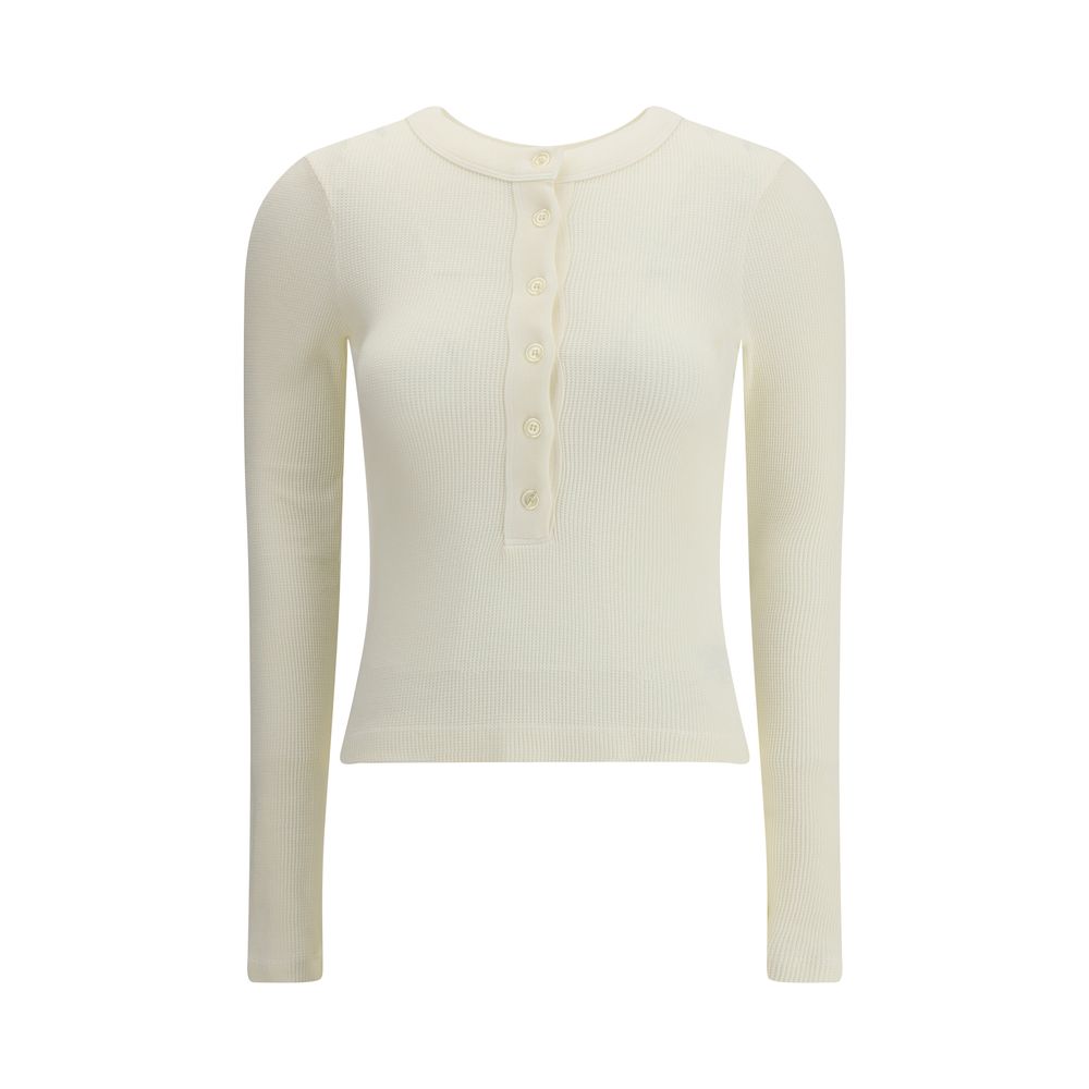 Citizens Of Humanity Varra Henley Long Sleeve Top Glam Steals
