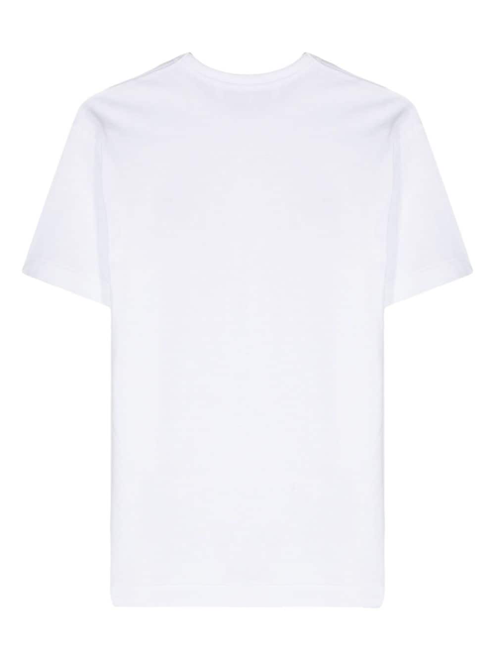 Comme Des Garcons White T-Shirt And Polo Glam Steals