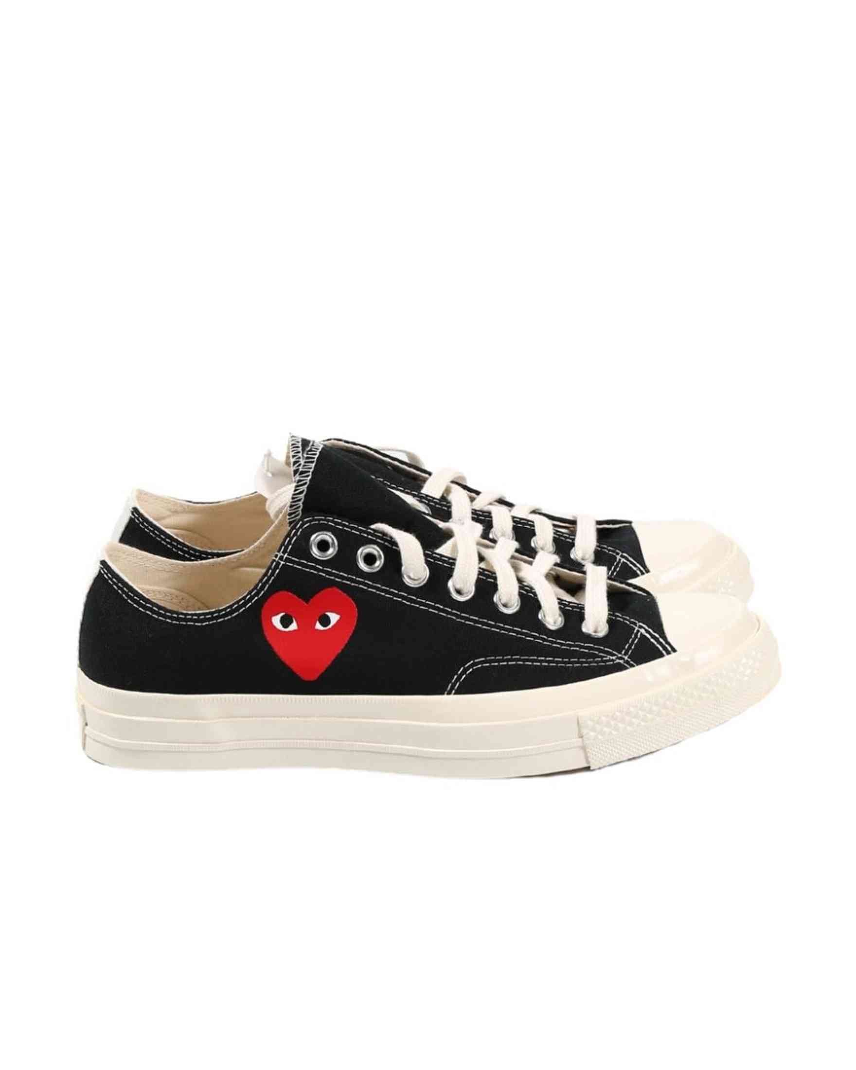 Comme Des Garcons X Converse Play Chuck 70 Og Trainers Glam Steals