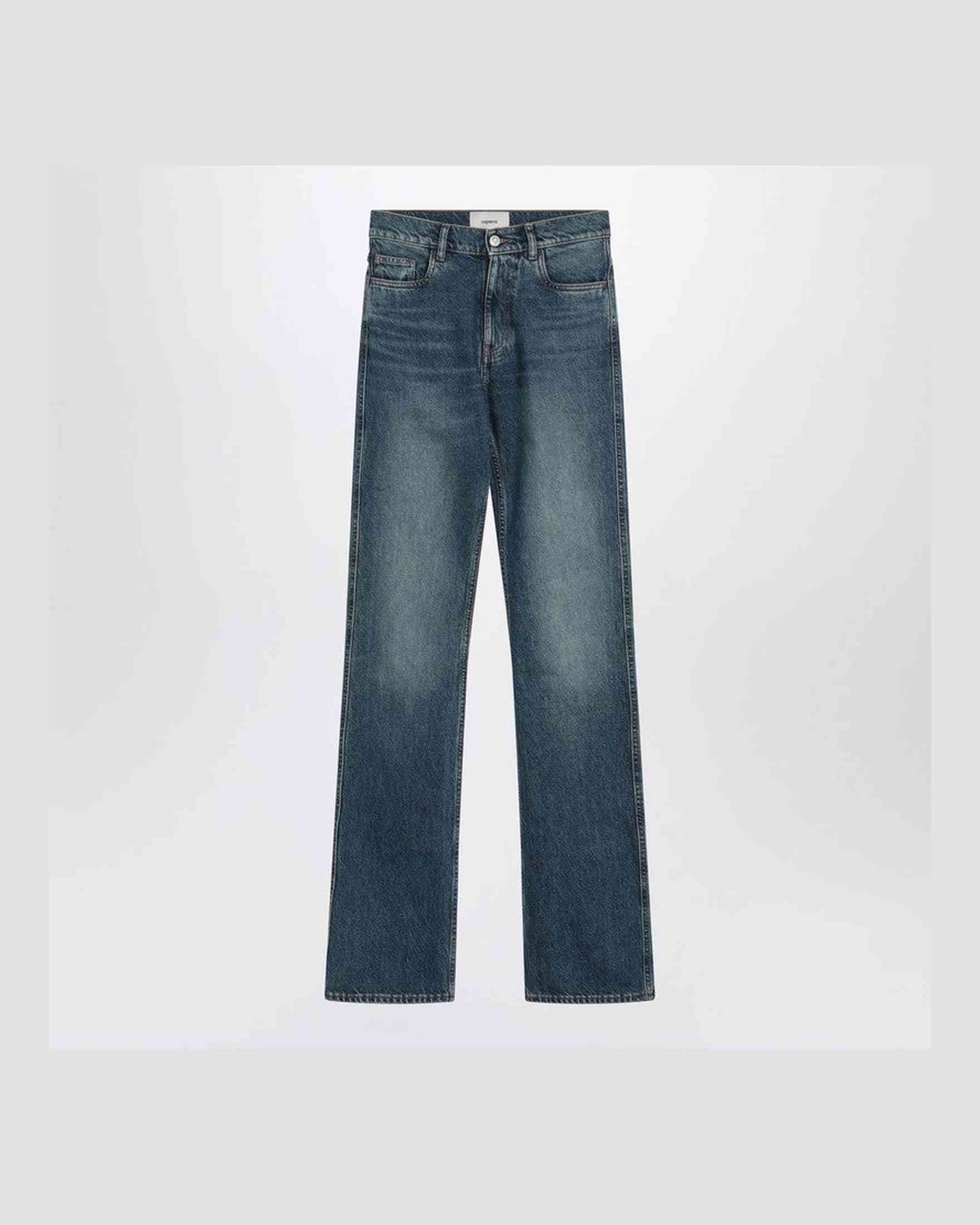 Coperni Blue Denim Organic Washed Jeans Glam Steals