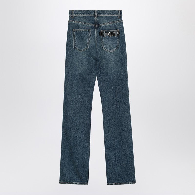 Coperni Blue Denim Organic Washed Jeans Glam Steals