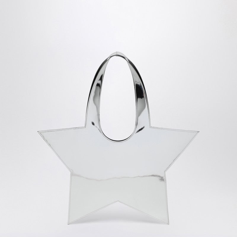Coperni Silver Mini Star Mirrored Tote Bag Glam Steals
