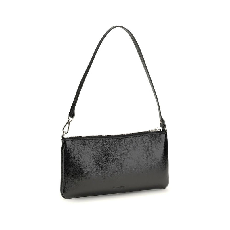 Courrèges Black Cowhide Shoulder Bag Glam Steals
