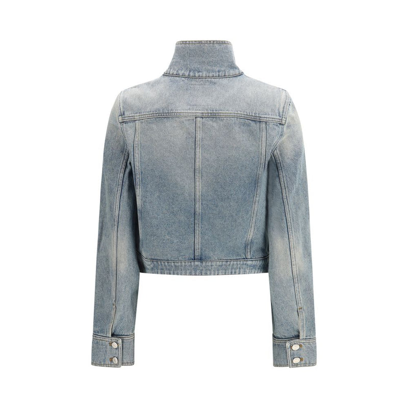 Courrèges Blue Cotton Denim Jacket 