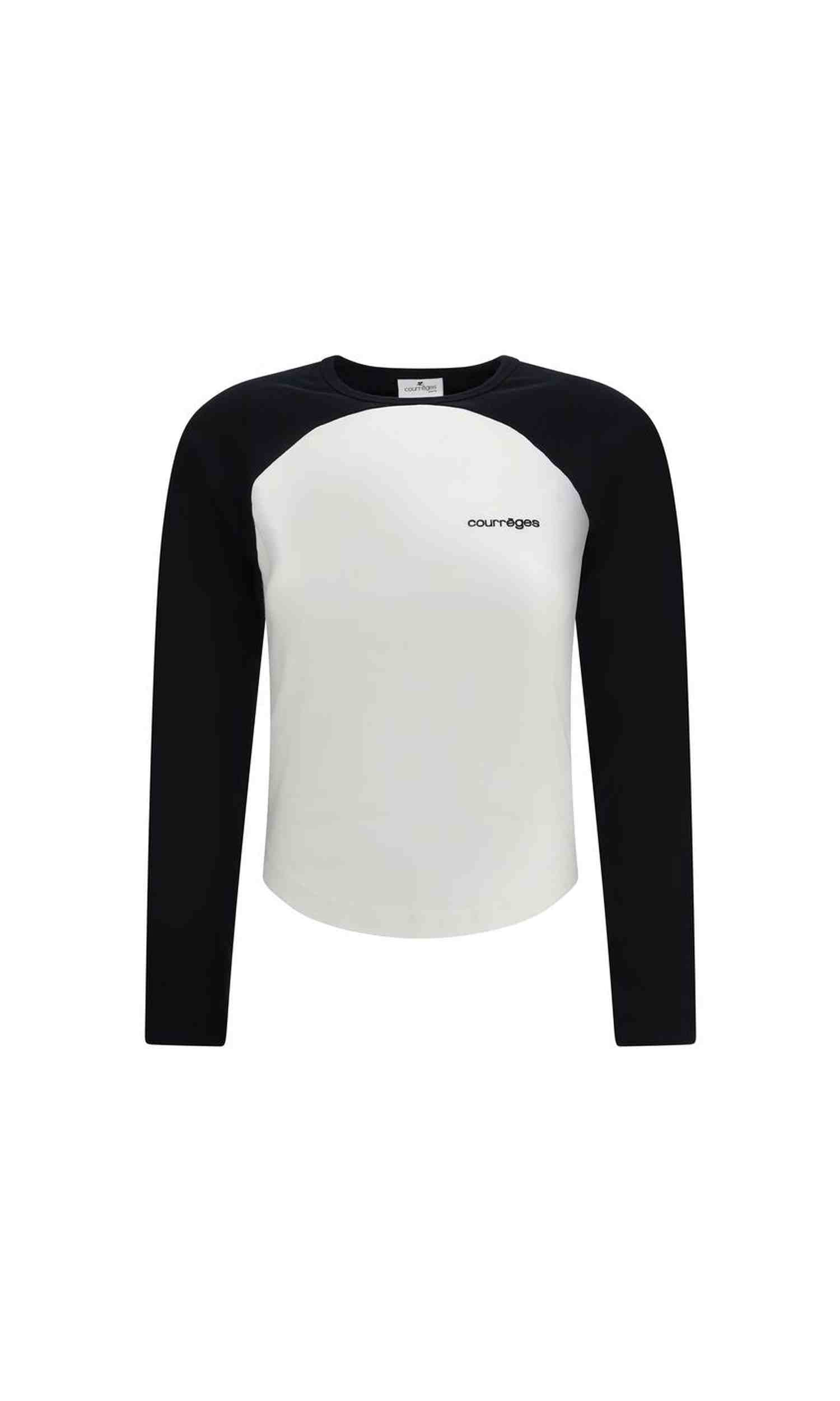 Courrèges Circle Contrast T-shirt Glam Steals