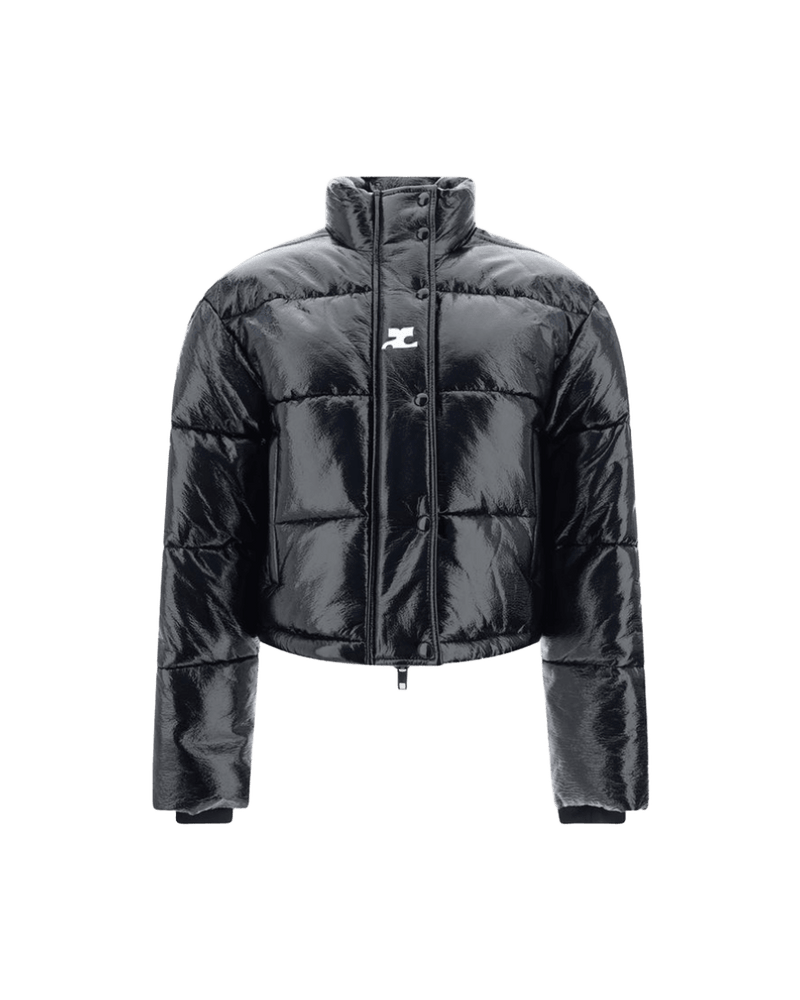 CourrèGes Crop Down Jacket Glam Steals