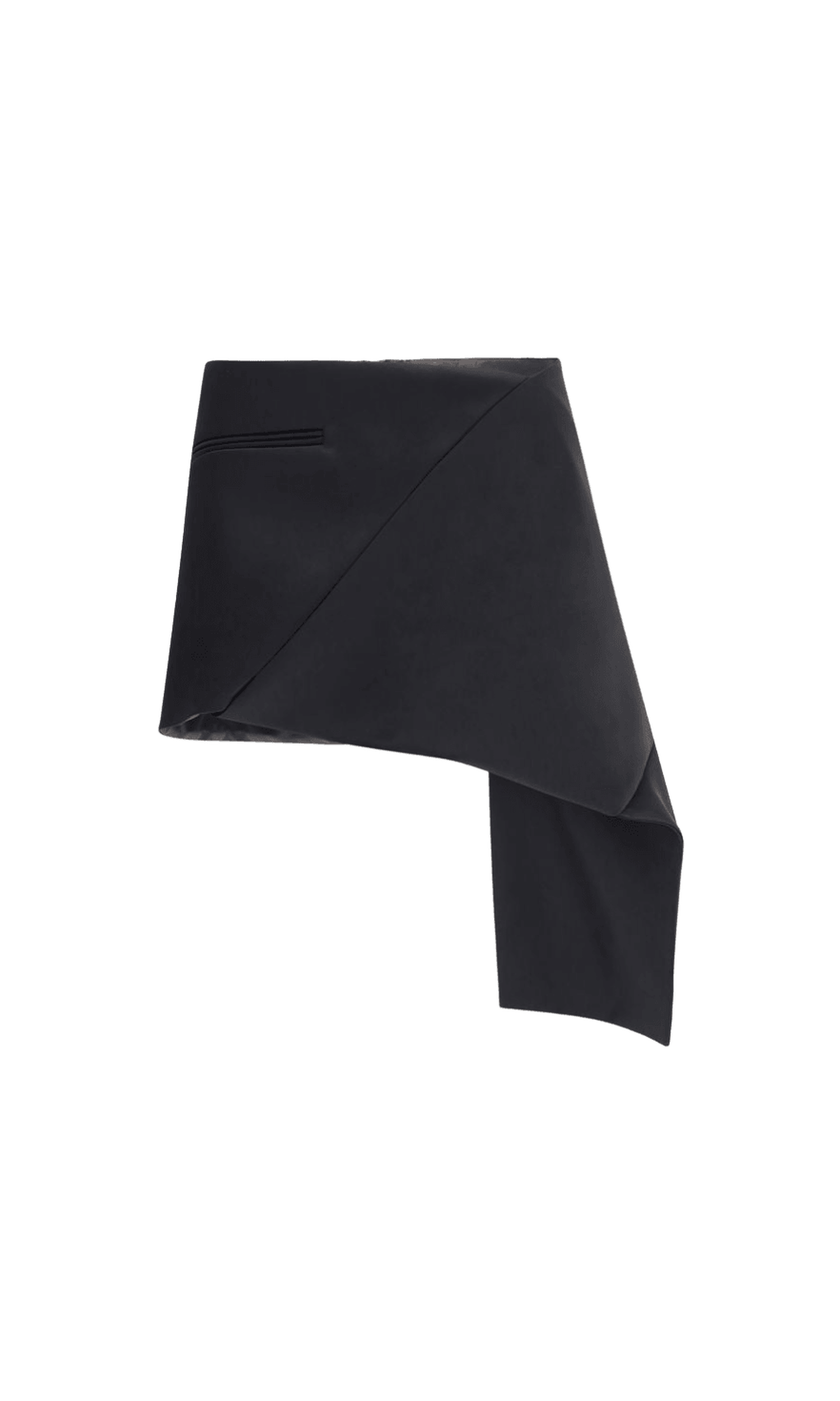 Courrèges Satin Mini-skirt Glam Steals