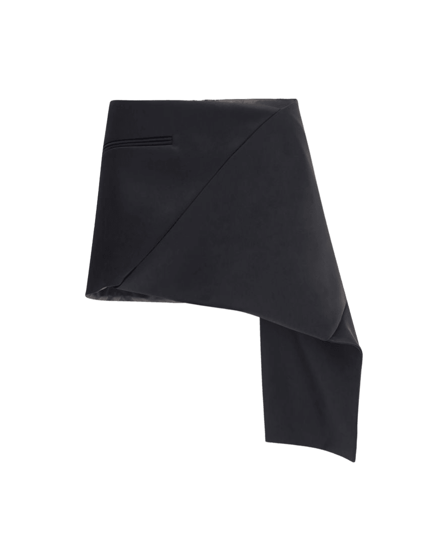 CourrèGes Satin Mini-Skirt Glam Steals