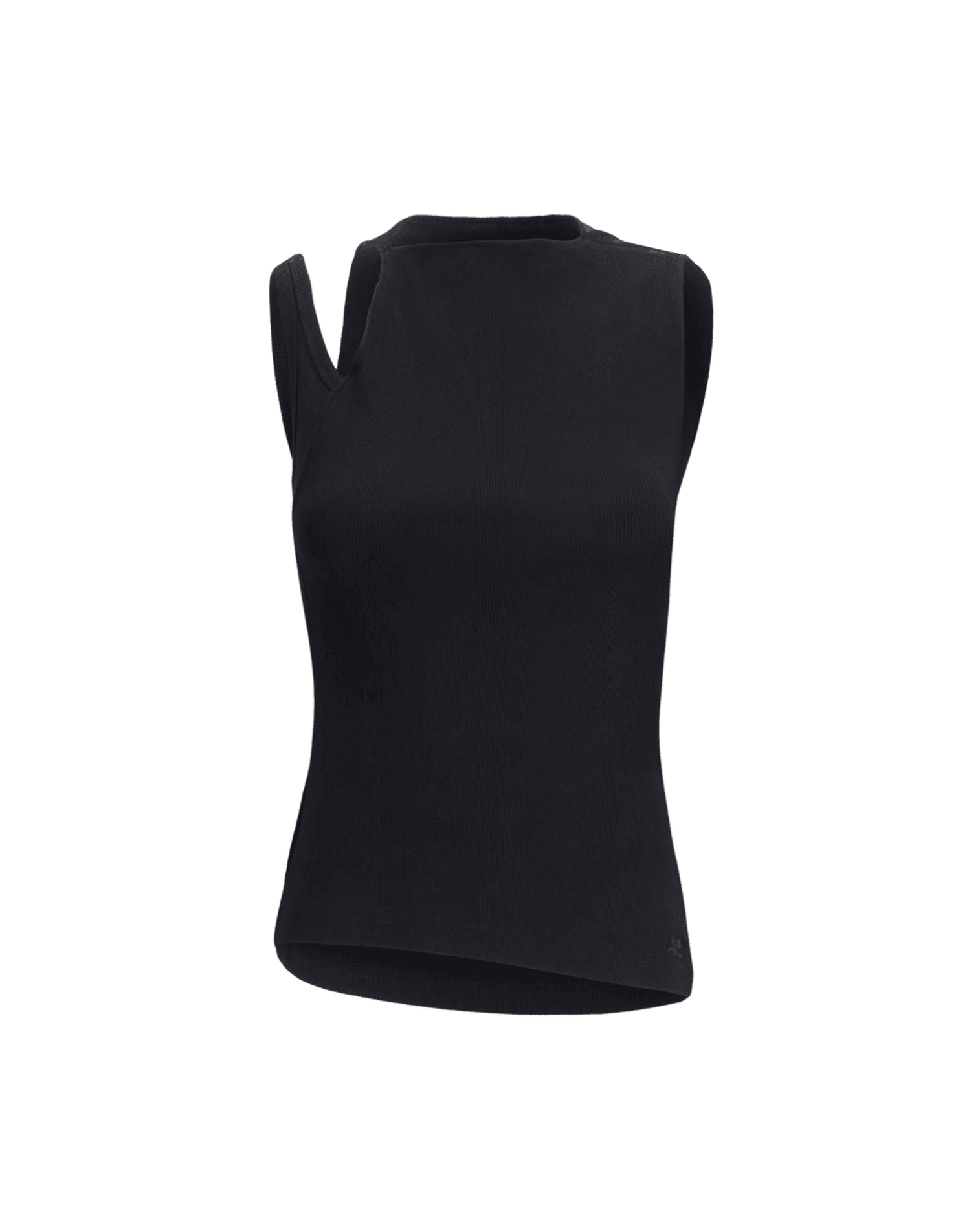 CourrèGes Transverse Cotton '90s Top Glam Steals