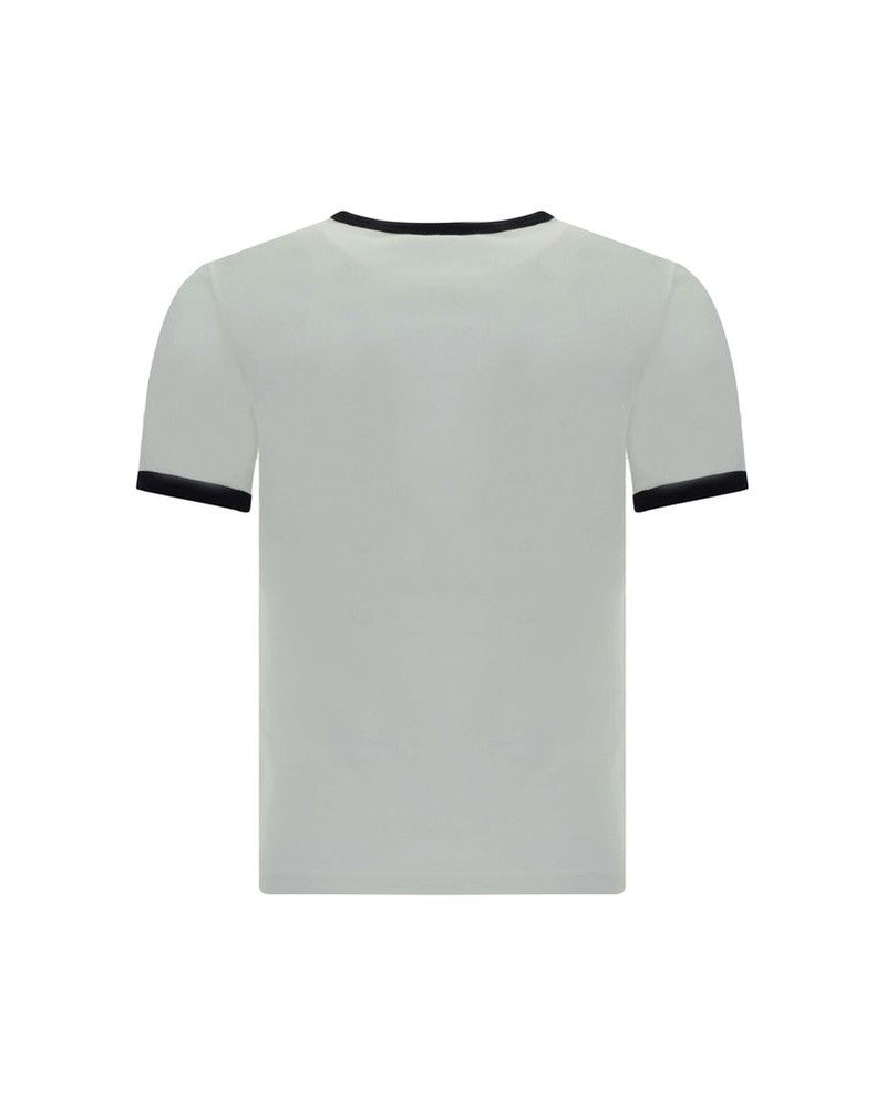 Courrèges White Cotton T-shirt Glam Steals