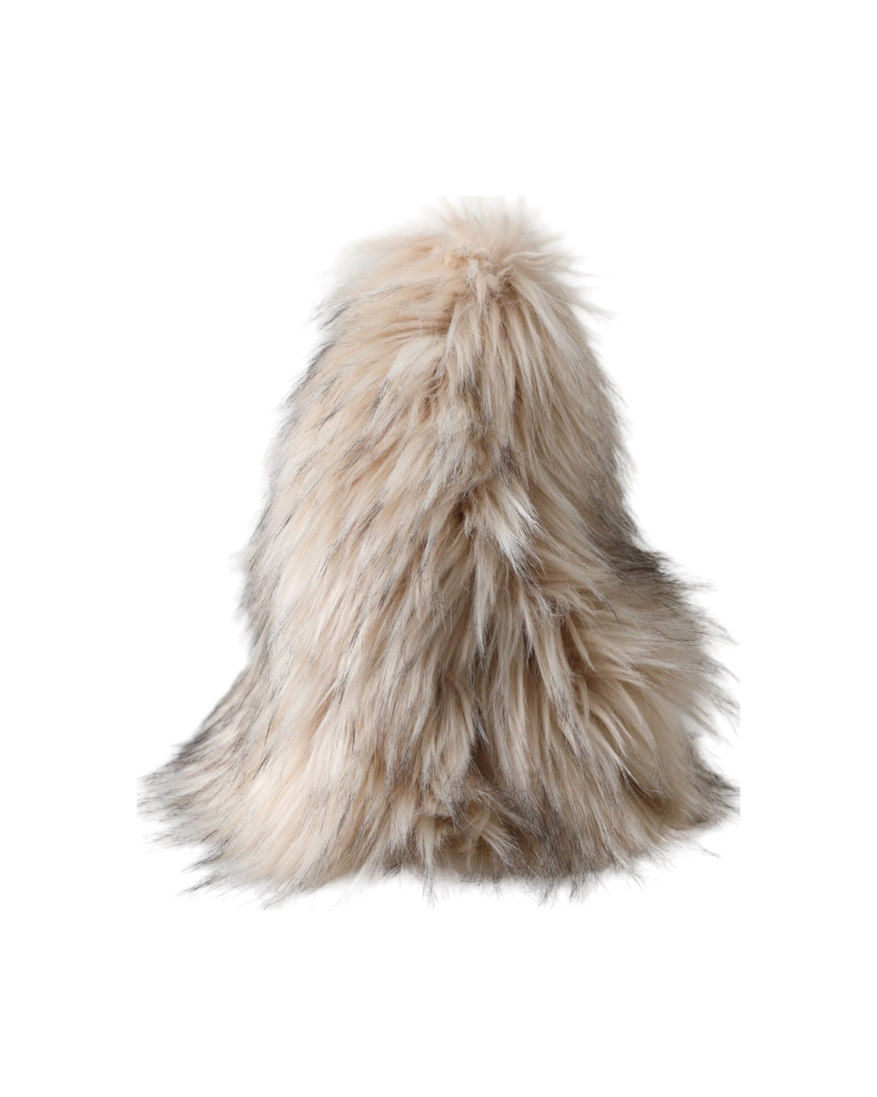 Dolce & Gabbana Acrylic Fur Women Bucket Beige Hat Glam Steals