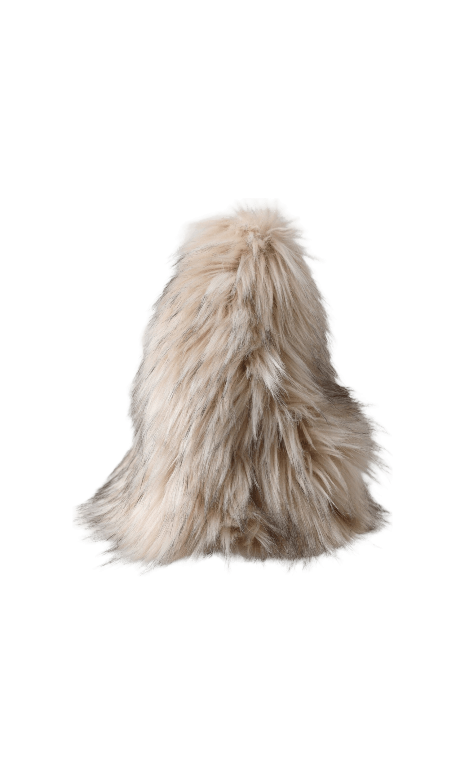 Dolce & Gabbana Acrylic Fur Women Bucket Beige Hat Glam Steals