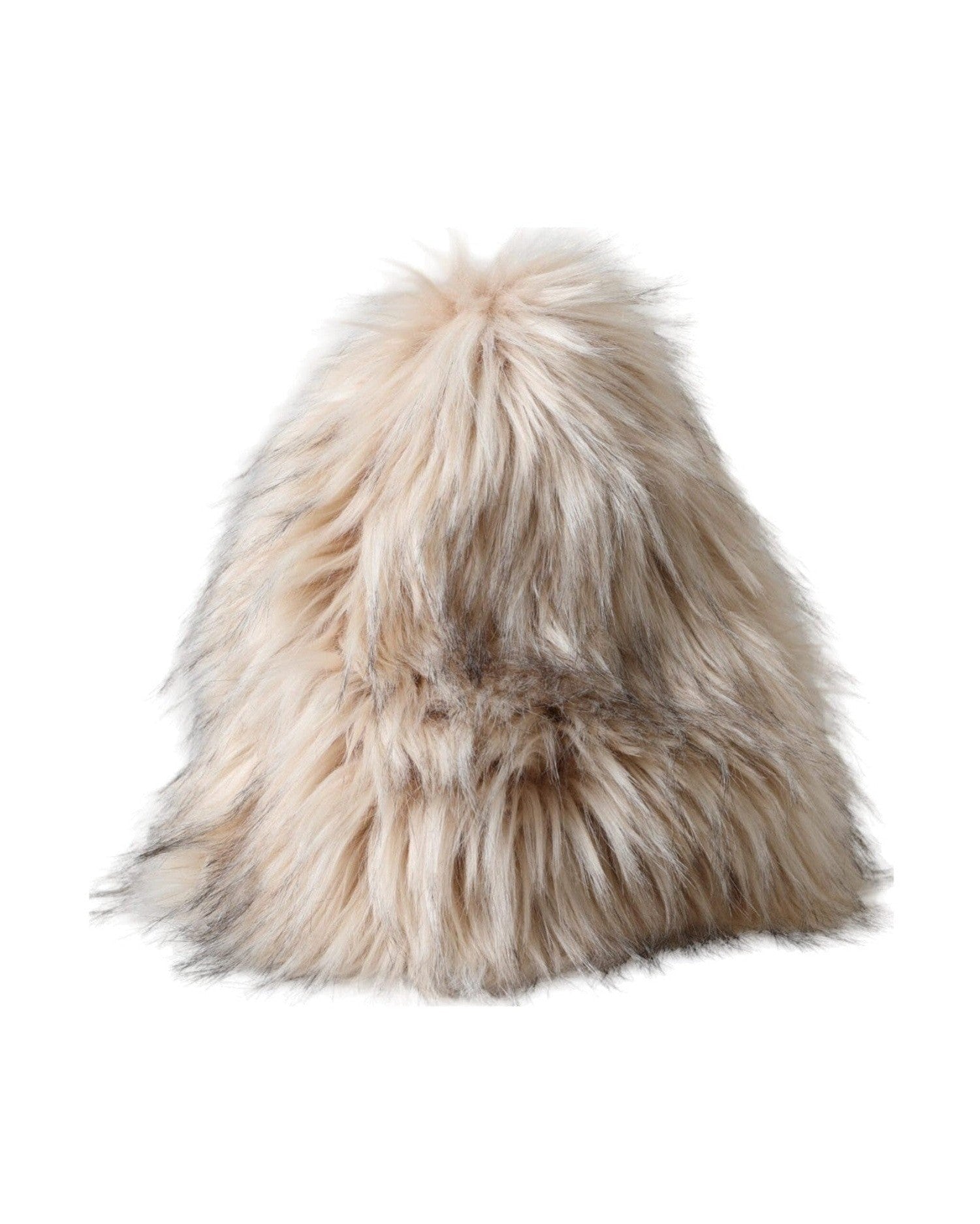 Dolce & Gabbana Acrylic Fur Women Bucket Beige Hat Glam Steals