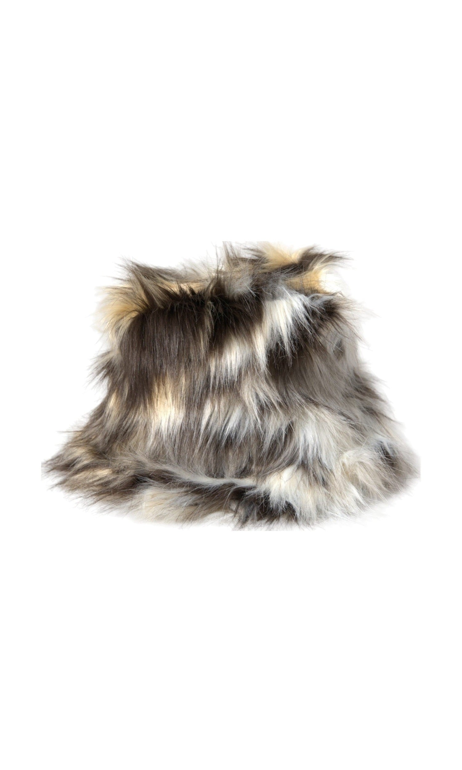 Dolce & Gabbana Acrylic Fur Women Bucket Multicolor Hat Glam Steals