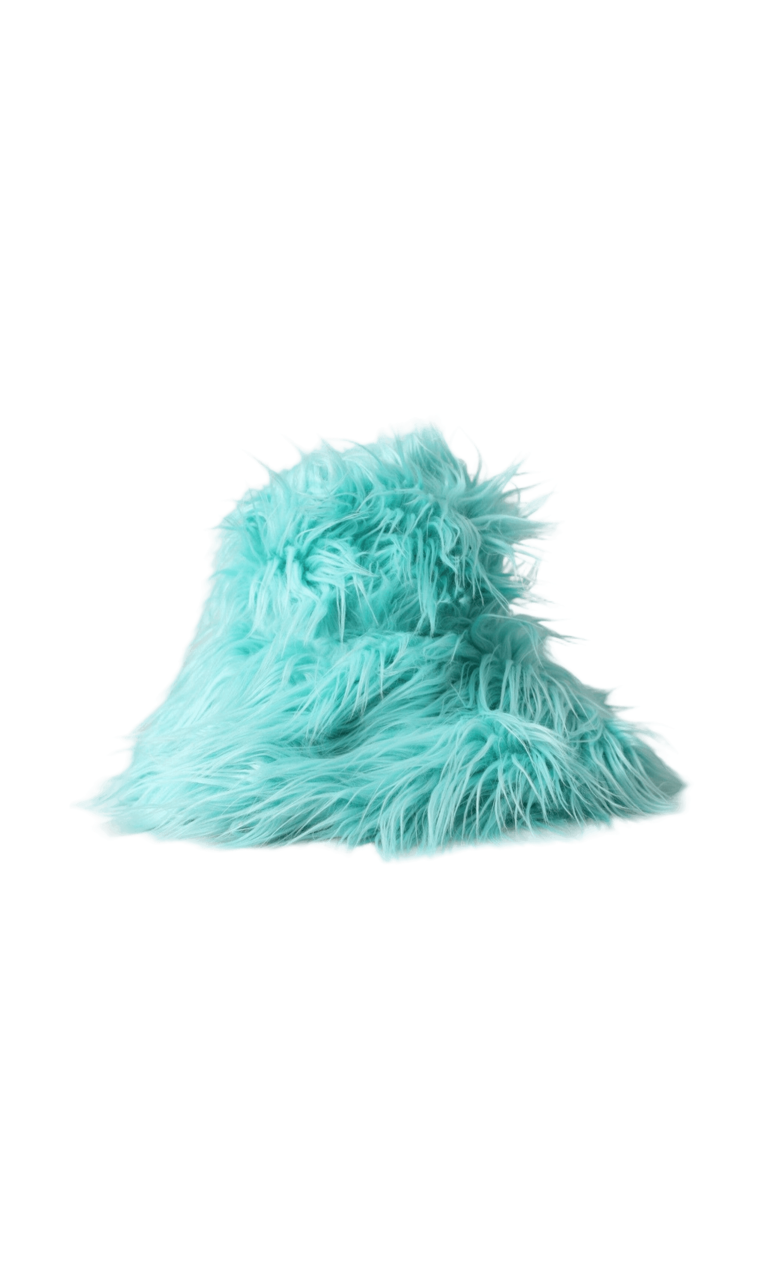 Dolce & Gabbana Acrylic Fur Womens Bucket Mint Green Hat Glam Steals